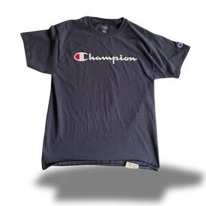 Navy Champion Men’s Dark Blue Short Sleeve Tee